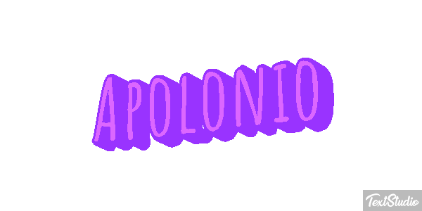 Apolonio Efecto de texto