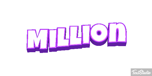 Million Effetto testo