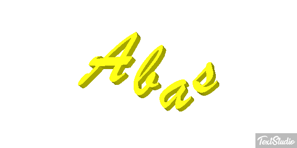 Abas Text effect