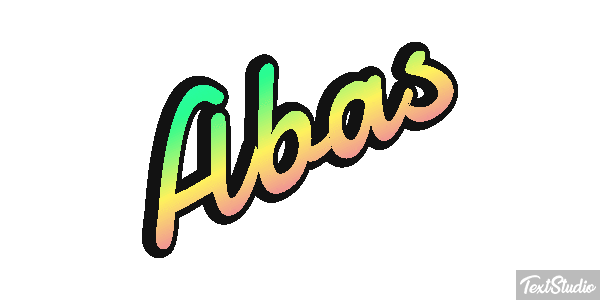 Abas Text effect