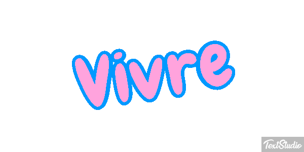 Vivre Effet de texte