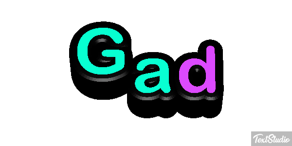 Gad Effet de texte
