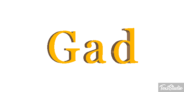 Gad Effet de texte