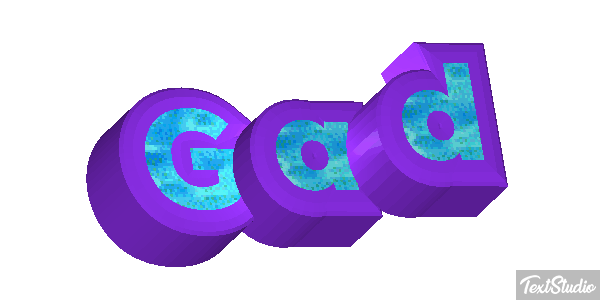 Gad Effet de texte