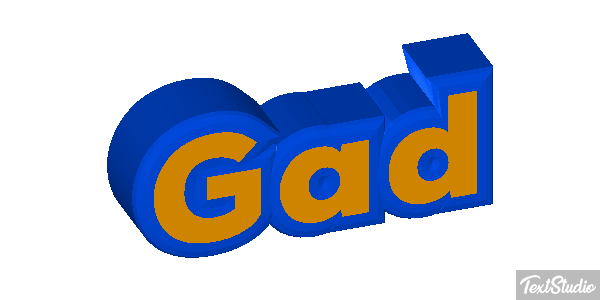 Gad Effet de texte