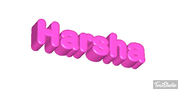 Harsha Text effect