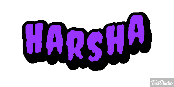 Harsha Text effect