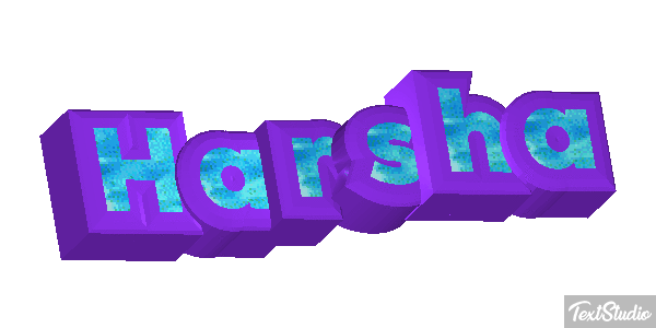 Harsha Text effect