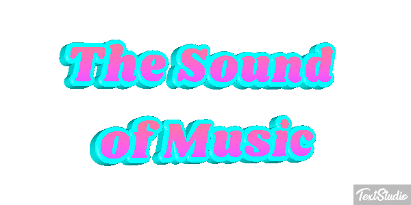 The Sound of Music Text effect