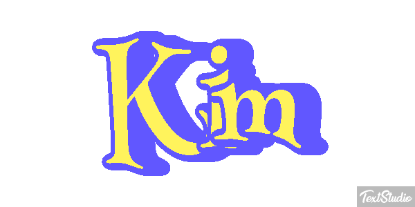 Kim テキスト効果