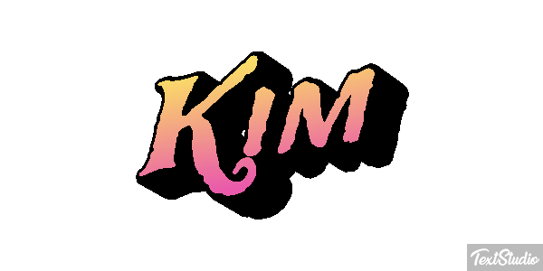 Kim テキスト効果