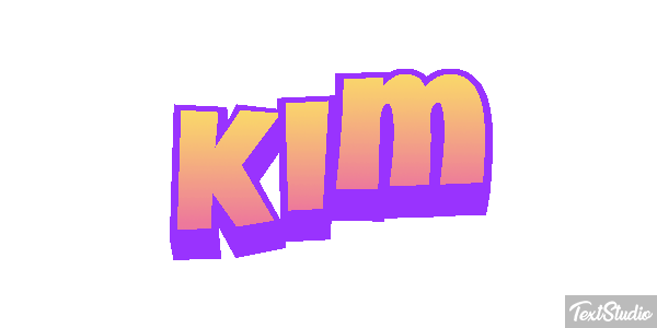 Kim テキスト効果