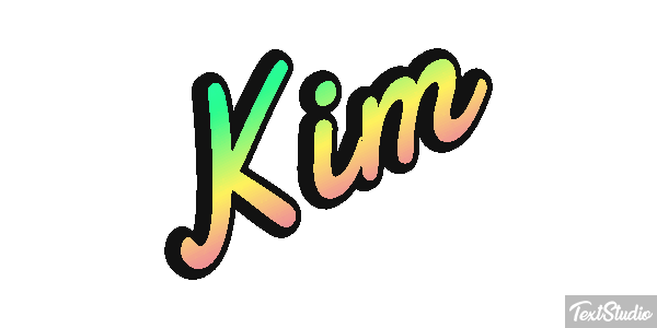 Kim テキスト効果
