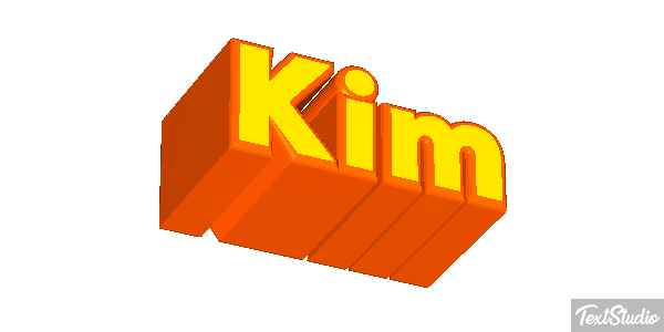 Kim テキスト効果