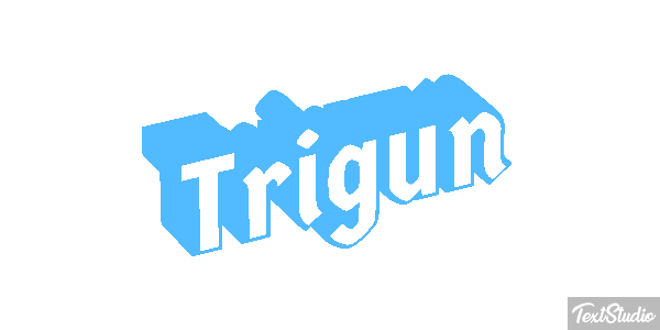 Trigun Metin efekti