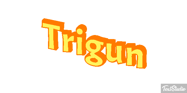 Trigun Metin efekti