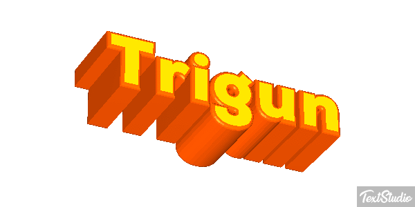 Trigun Metin efekti