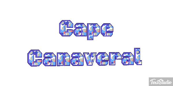 Cape Canaveral Effetto testo