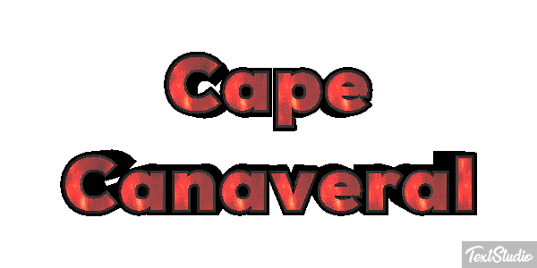 Cape Canaveral Effetto testo