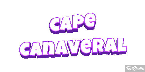 Cape Canaveral Effetto testo