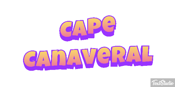Cape Canaveral Effetto testo