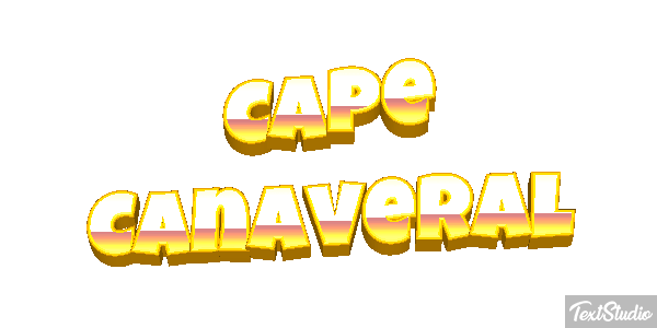 Cape Canaveral Effetto testo
