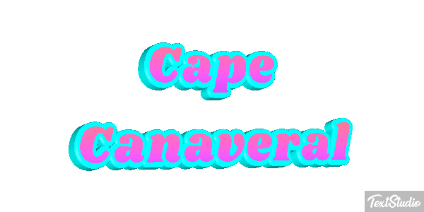 Cape Canaveral Effetto testo