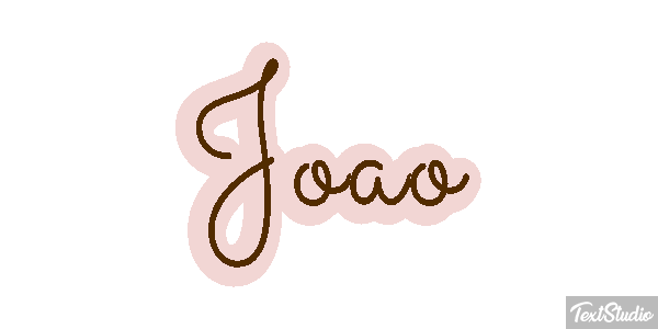 João Text effect