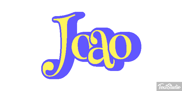 João Text effect