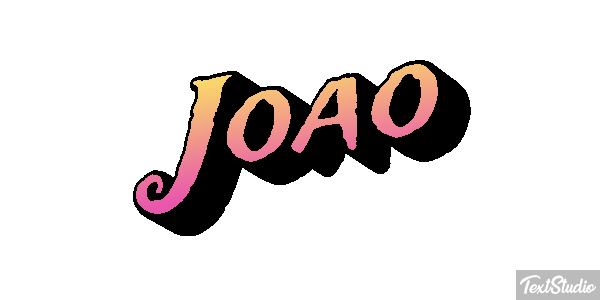 João Text effect