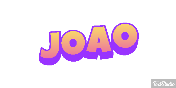 João Text effect