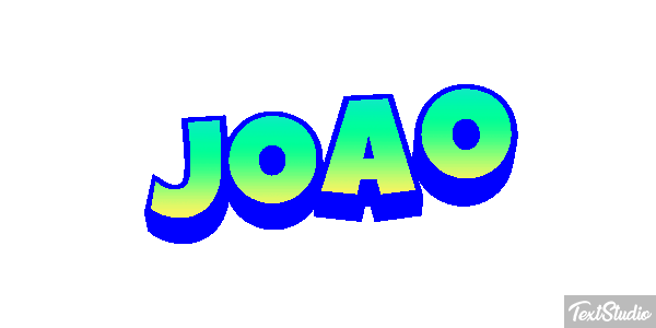 João Text effect