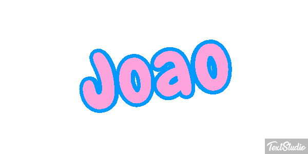João Text effect