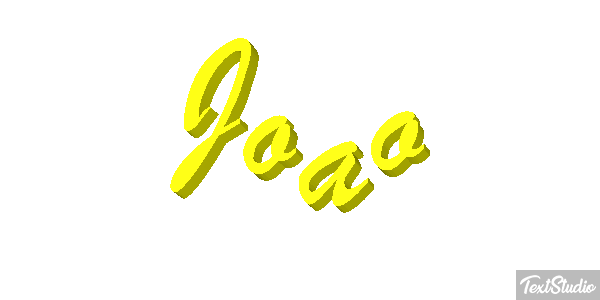 João Text effect
