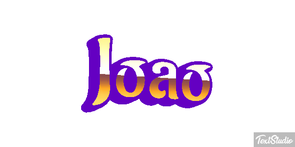 João Text effect