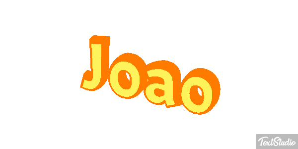 João Text effect