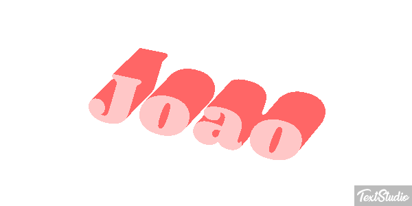 João Text effect