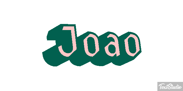 João Text effect