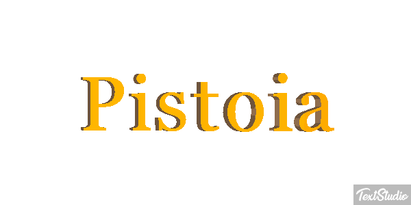 Pistoia Effetto testo