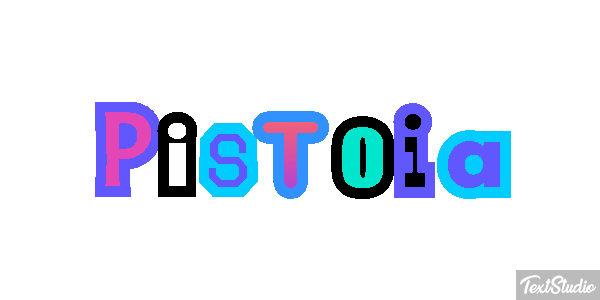 Pistoia Effetto testo