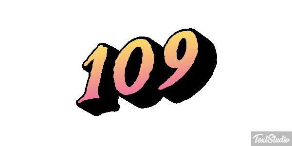 109 Text effect