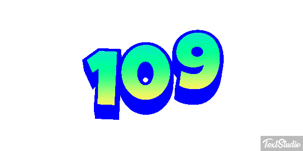 109 Text effect