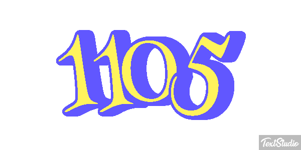 1105 Text effect