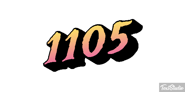 1105 Text effect