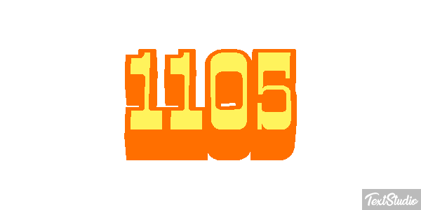 1105 Text effect