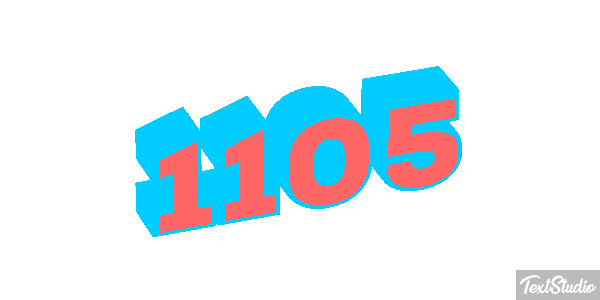 1105 Text effect
