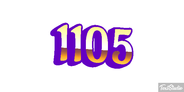 1105 Text effect