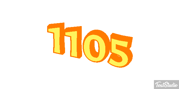 1105 Text effect