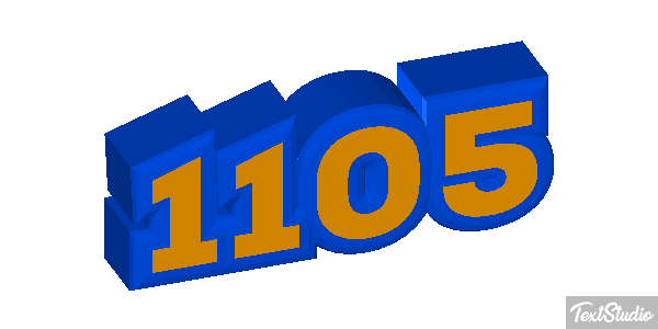 1105 Text effect