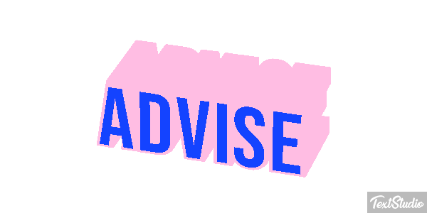 Advise Effet de texte